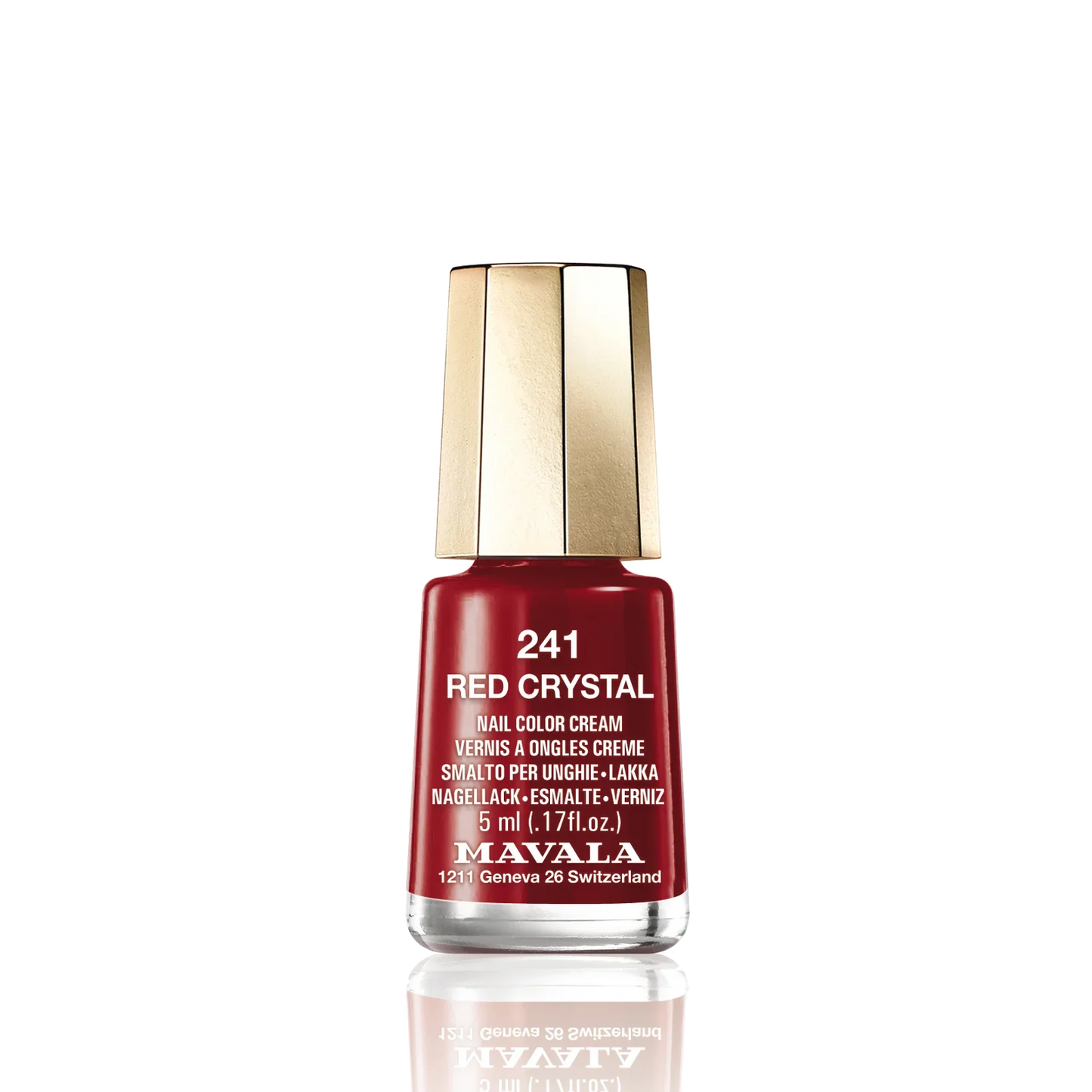 Mini Color Oje - 241 Red Crystal