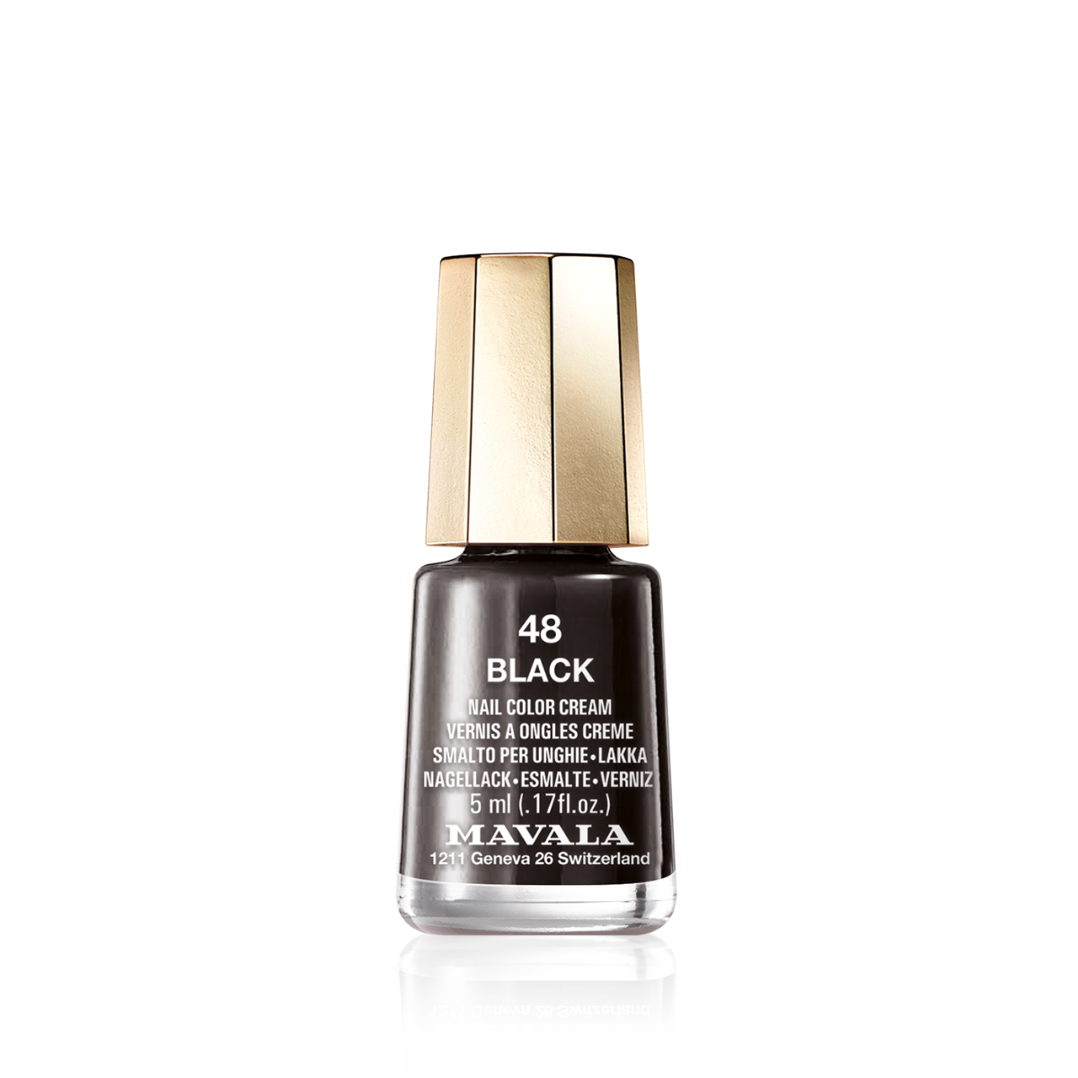 Mini Color Oje - 48 Black