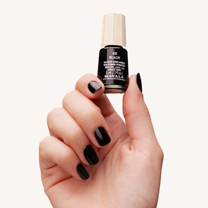 Mini Color Oje - 48 Black