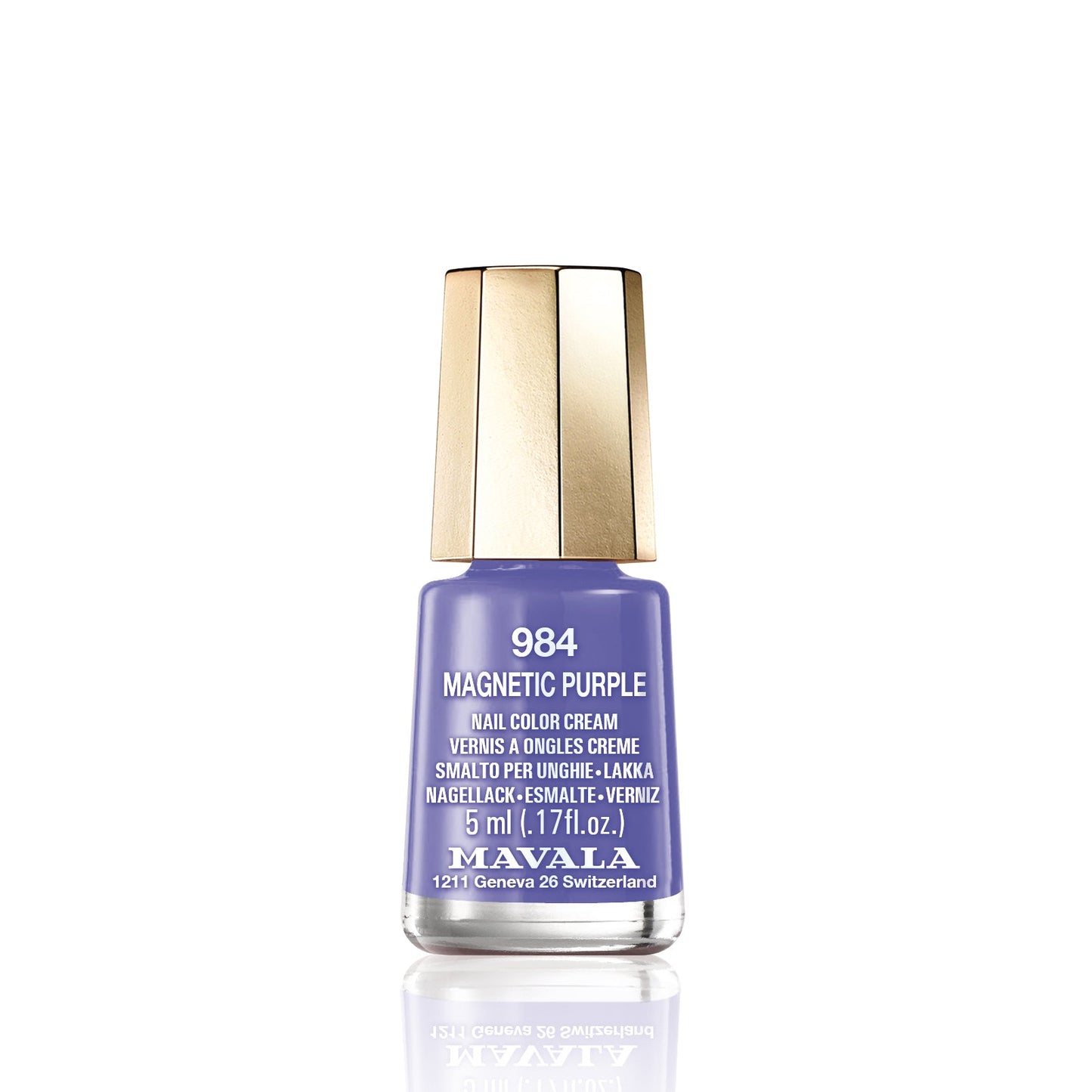 Mini Color Oje - 984 Magnetic Purple