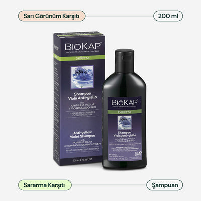 Bellezza Sarı Görünüm Karşıtı Mor Şampuan - 200 ml