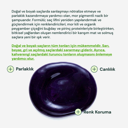 Bellezza Sarı Görünüm Karşıtı Mor Şampuan - 200 ml