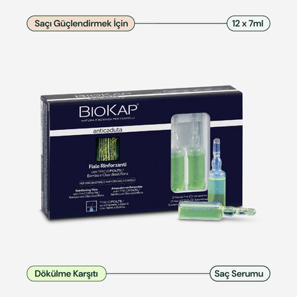 Biokap Anticaduta Dökülme Karşıtı Güçlendirici Ampul 12x7 ml