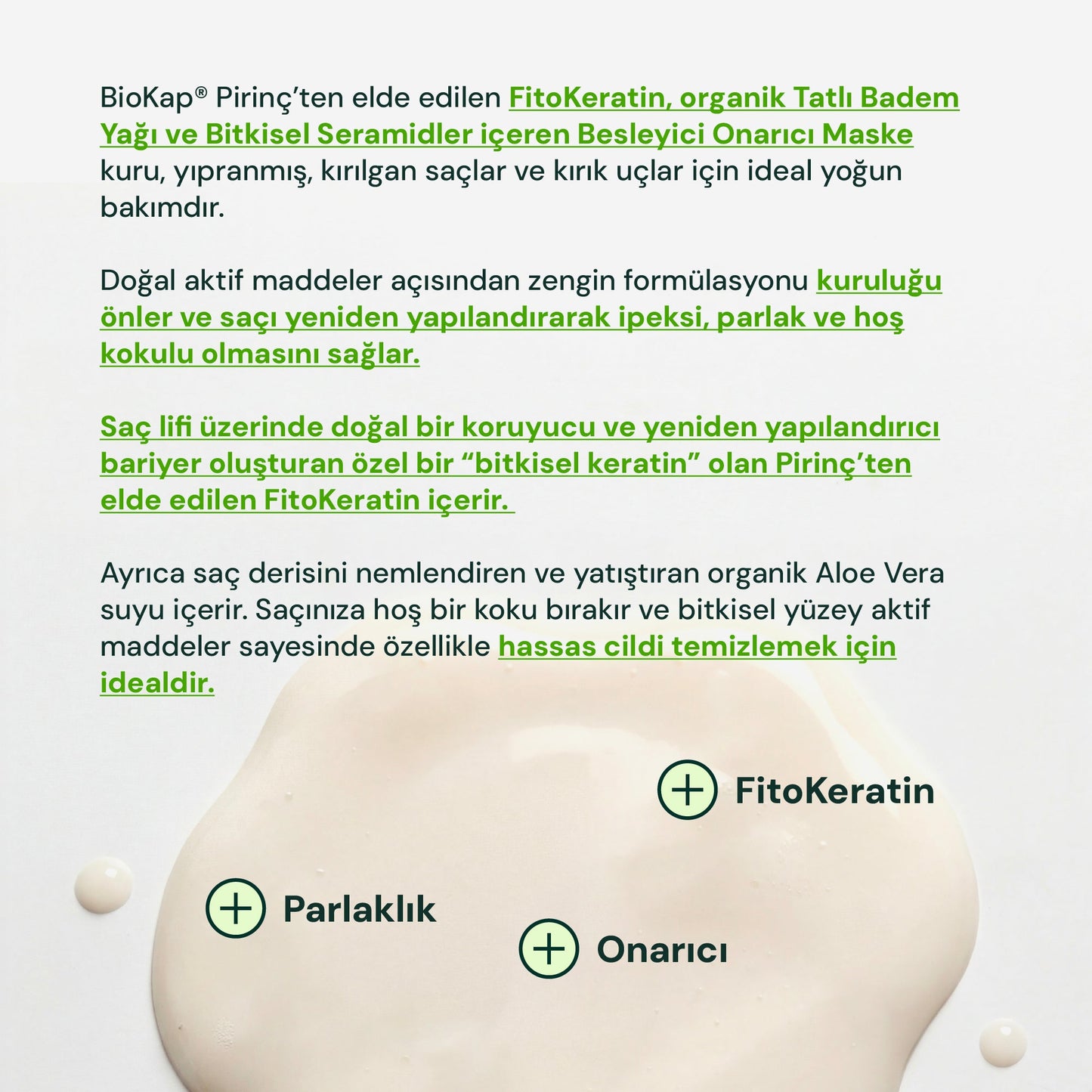 Bellezza Besleyici Onarıcı Maske - 200 ml