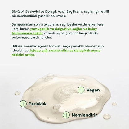 Biokap Besleyici ve Dolaşık Açıcı Saç Krem 125 ml