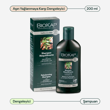 Biokap Bellezza Bio Yağ Dengeleyici Şampuan 200 ml