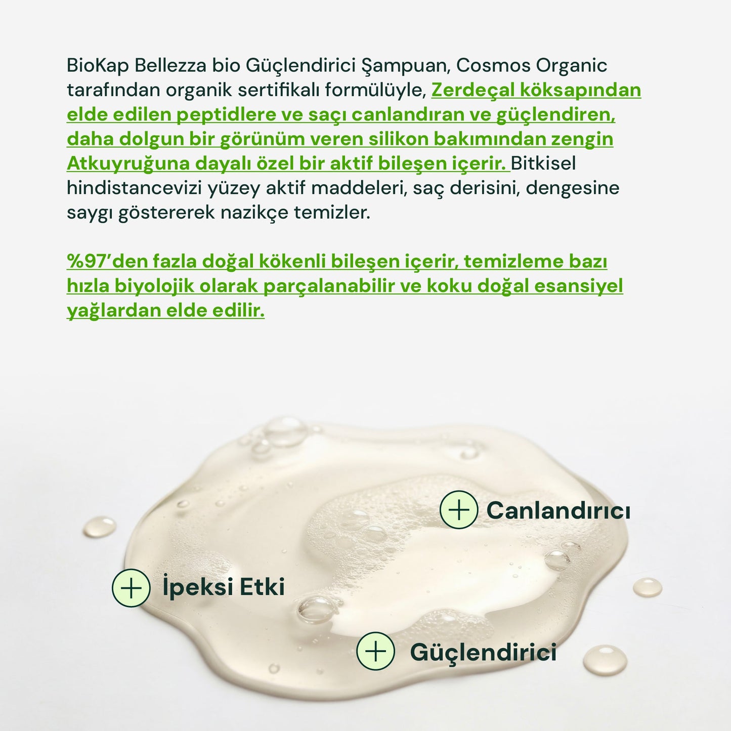 Biokap Bellezza Bio Fortifying Güçlendirici Şampuan 200 ml