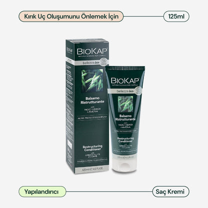 Biokap Bellezze Bio Restructuring Yapılandırıcı Saç Kremi 125 ml