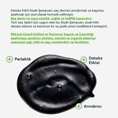 Biokap Bellezza Detoks Etkili Siyah Şampuan 200 ml
