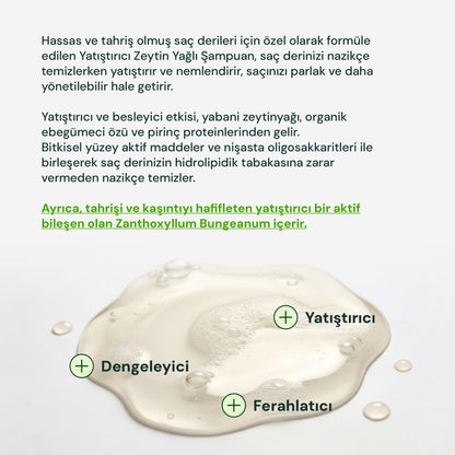 Biokap Bellezza Shampoo Olio Yatıştırıcı Zeytinyağlı Şampuan 200 ml