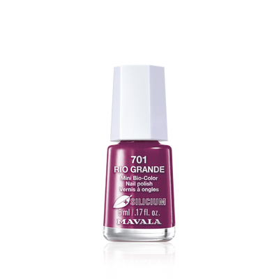 Mini Bio‐color - 701 Rio Grande + SİLİSYUM Katkılı Oje