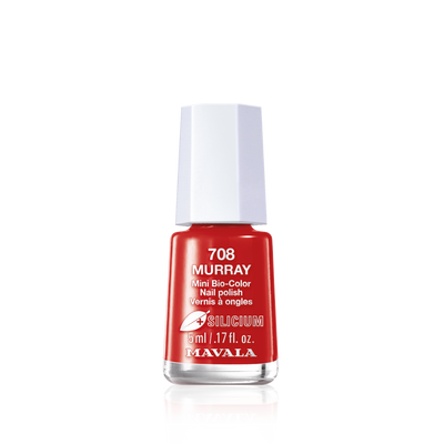 Mini Bio‐color - 708 Murray + SİLİSYUM Katkılı Oje