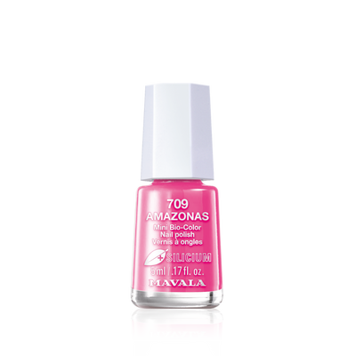 Mini Bio‐color - 709 Amazonas + SİLİSYUM Katkılı Oje