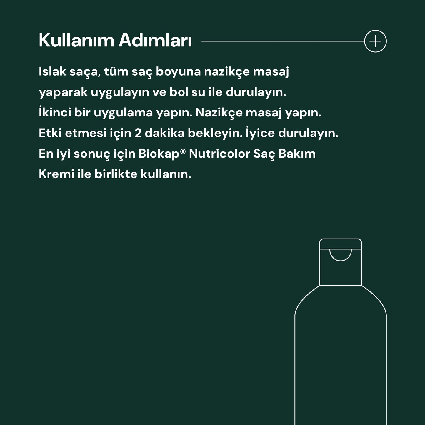 Biokap Nutricolor Boyalı Saç Yapılandırıcı Şampuan 200 ml