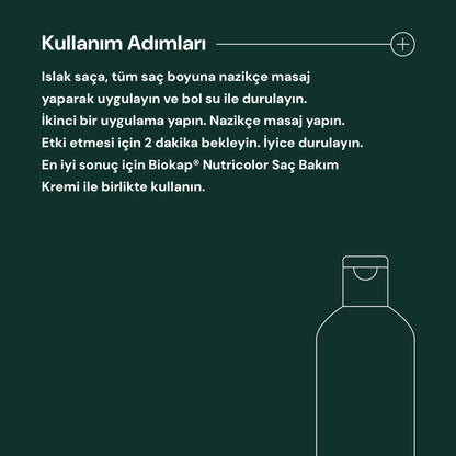 Biokap Nutricolor Boyalı Saç Yapılandırıcı Şampuan 200 ml